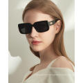 Wholesale 2021 new fashion designer unisex retro black shade sunglasses